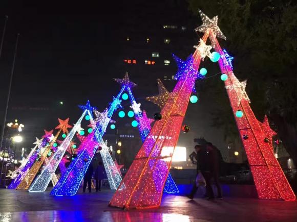 白塘壹号2016圣诞美陈布置